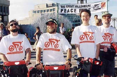 Lithuanian team of Great Millennium Peaceride