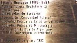 Chili: Ignacio Domeyko. Lithuanians at Great Millenium Peace Ride