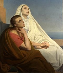 Monika su Augustinu, Ary Scheffer, 1846