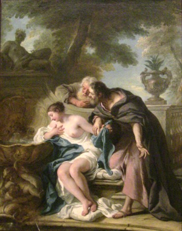 Jean-Francois de Troy Suzanne et les vieillards, 1727