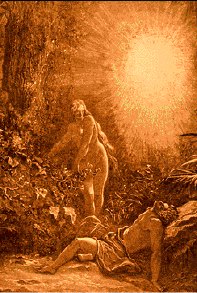 Adam and Eve in the Garden of Eden