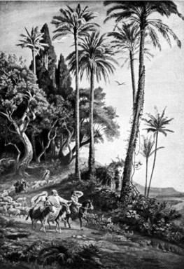 Abraham reaches promised land