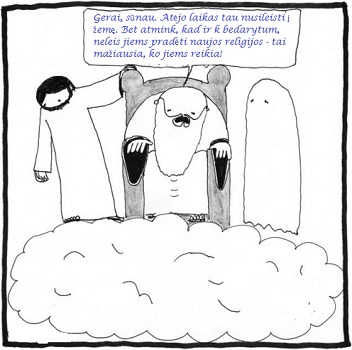 Leiskis - ne naujai religijai