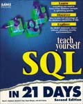 Teach Yourself SQL in 21 Days