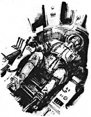 Pirx at rocket. Test