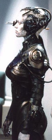 Cyborg as femme fatale by Thierry Mugler