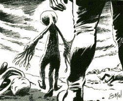 Martians of Joseph Henri Rosny Aine. Les Navigateurs de l'Infini