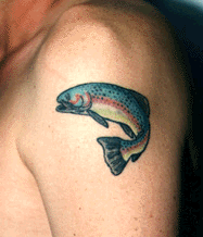 Trout's tattoo