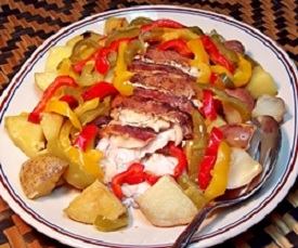 uvies salotos su bulvmis