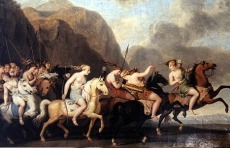 Riding amazons, Johann Wilhelm Tischbein