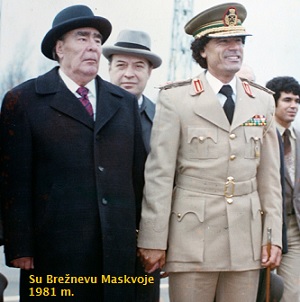 Kadafis su Brenevu; 1981