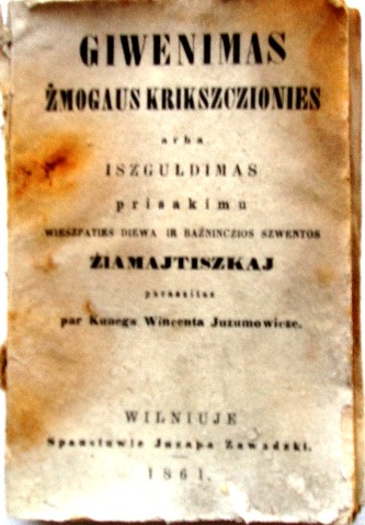 J. Zavadskio spaustuvs knyga