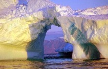 Ice bridge
