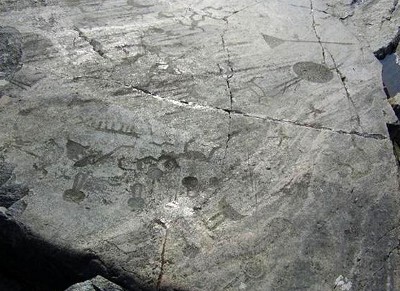 Petroglyphs of Beloe sea