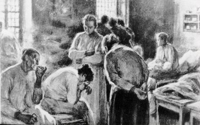 Tolstojus. Prisiklimas: Katia grta  kaljimo kamer. L. Pasternakas