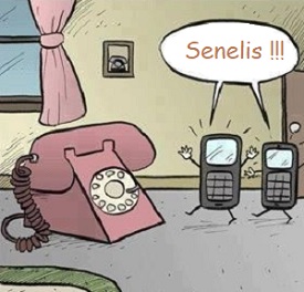 Telefonas senelis