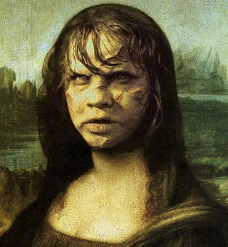 Scary Mona Lisa