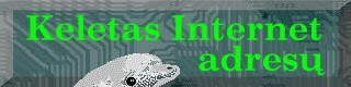 Keletas 'Internet' adres