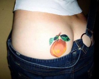 Peach Tattoo