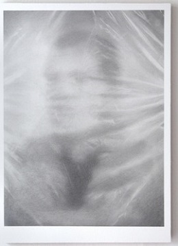 Gerhard's Muler Behind Plastic, 2011