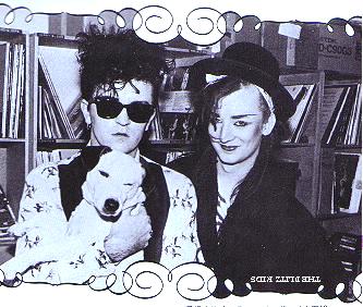 Boy George and Steve Strange