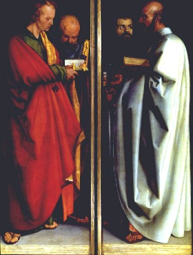 Albrecht Durer. Four Apostles