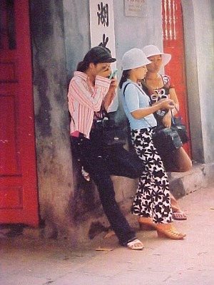 Girls at Hanoi