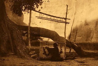 Navajo Weaver
