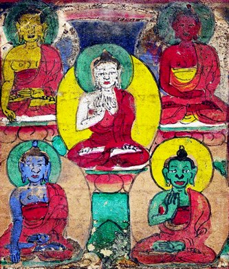 5 dhyani buddhas