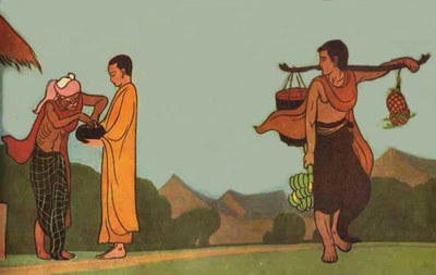 Buda mokinys Sariputa