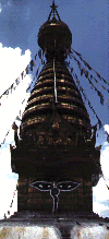 Swayambunath stupa