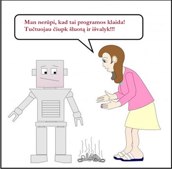 Jei programos klaida - imk luot