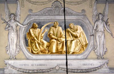 Banyios tvai:Klemensas,Tertulianas,Origenas