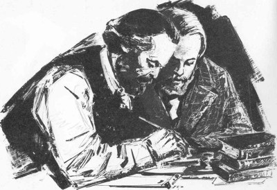 Sketch of Marx-Engels