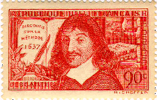post-stamp: Rene Descartes
