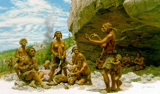 Neanderthal Family