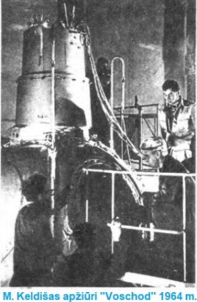 Keldias apiri Voschod, 1964