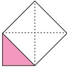 Kvadratas ant striains suskirstytas