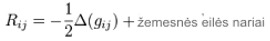 Ricci tensor
