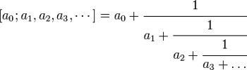 Continued fraction