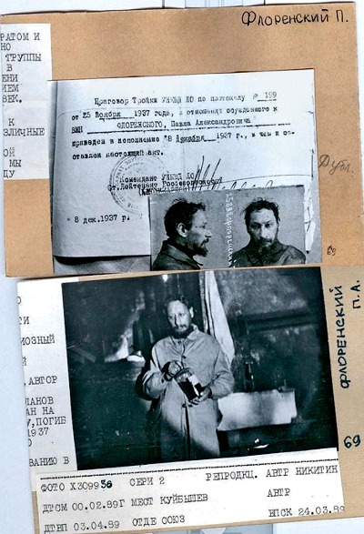 File of P. Florensky