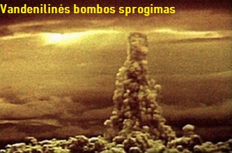 Bombos sprogimas