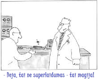 Superlaidumas ir magija