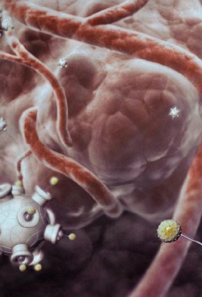 Nano devices in tissues