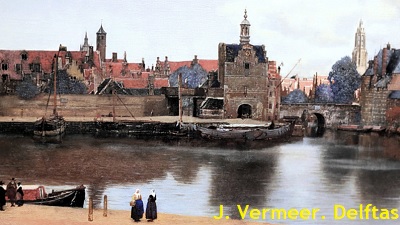 J. Vermeer. Delfto vaizdas