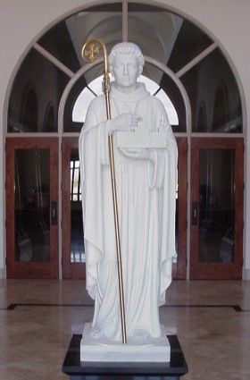 Statue of St.Bernard Clairvoux