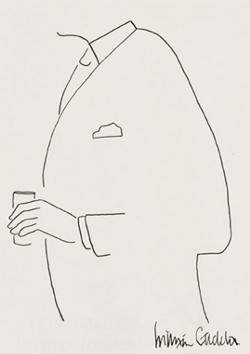 Self-portrait of William Gaddis