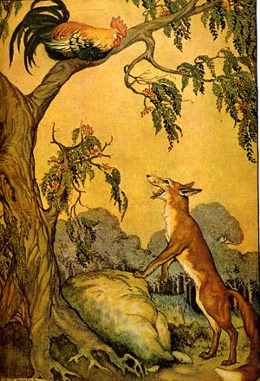 Nun story of Chanticleer and Pertelote of Geoffrey Chaucer