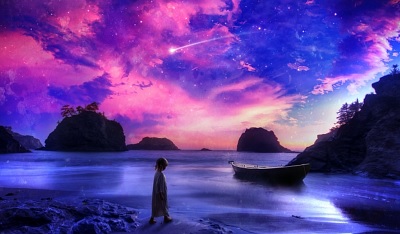 vaigdi vaikas prie vandens